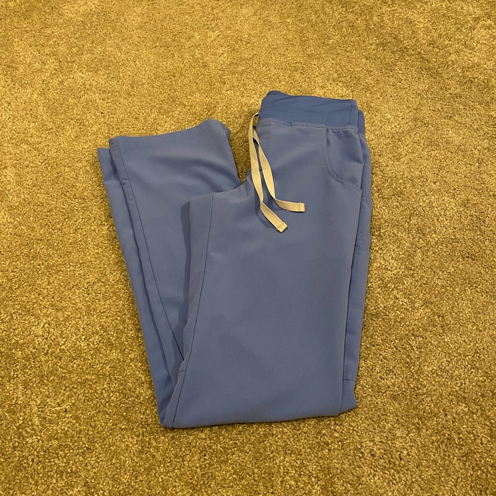 FIGS ceil blue kade scrub pant